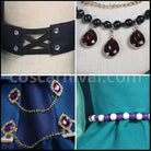 BanG Dream! Minato Yukina Roselia 5th Single Opera of the Wasteland Cosplay Costume coscarnival - Cuff Style