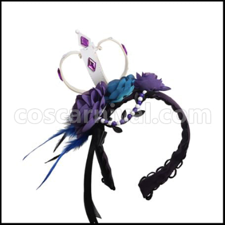 BanG Dream! Minato Yukina Roselia 5th Single Opera of the Wasteland Cosplay Costume coscarnival - Color and Pattern
