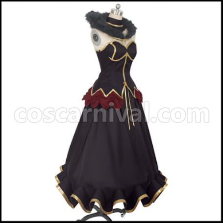 [Fate/Grand Order Costume] Fate/Apocrypha Semiramis/Cicada-sama/Semi-sama Cosplay Costume coscarnival - Back View