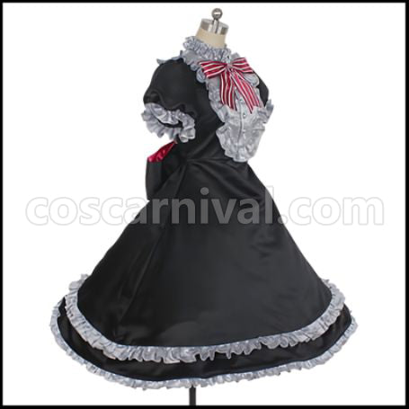 [Fate/Grand Order Costume] Fate/EXTRA Last Encore Caster Nursery Rhyme Cosplay Costume coscarnival - Back View