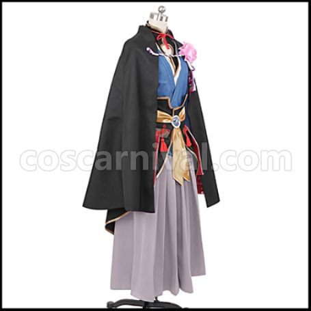 Touken Ranbu Uchigatana Swordsman Kasen Kanesada Cosplay Costume coscarnival - Back View