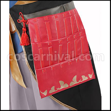 Touken Ranbu Uchigatana Swordsman Kasen Kanesada Cosplay Costume coscarnival - Cut and Style