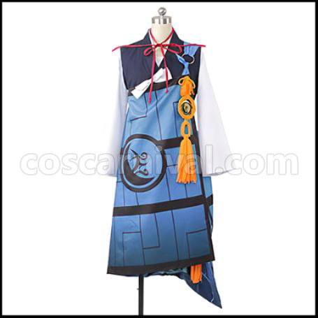 Touken Ranbu Tanto Swordsman Sayo Samonji Cosplay Costume coscarnival - Front View