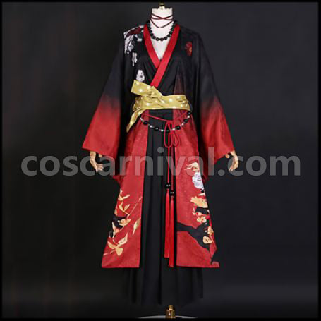 [Nijisanji Costume] Nijisanji VTuber Vox Akuma VER2 Cosplay Costume coscarnival - Front View