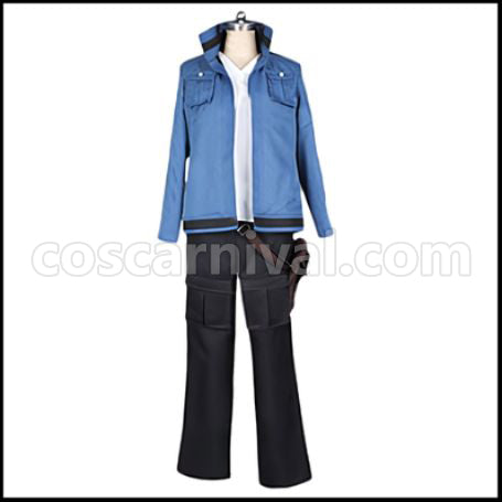 World Trigger Yuichi Jin Cosplay Costume coscarnival - Front View