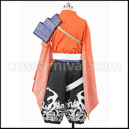 Touken Ranbu Uchigatana Swordsman Mutsunokami Yoshiyuki Cosplay Costume coscarnival - Detail Close-up