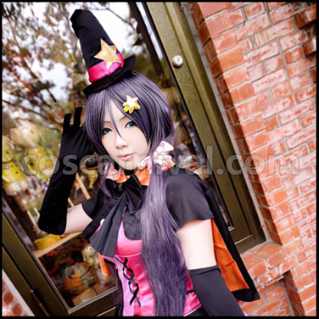 Love Live! Season 2 Insert Song Single 2 Love wing bell Dancing stars on me Nozomi Tojo Cosplay Costume coscarnival - Collar Design