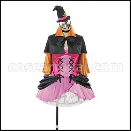 Love Live! Season 2 Insert Song Single 2 Love wing bell Dancing stars on me Nozomi Tojo Cosplay Costume coscarnival - Hem Detail