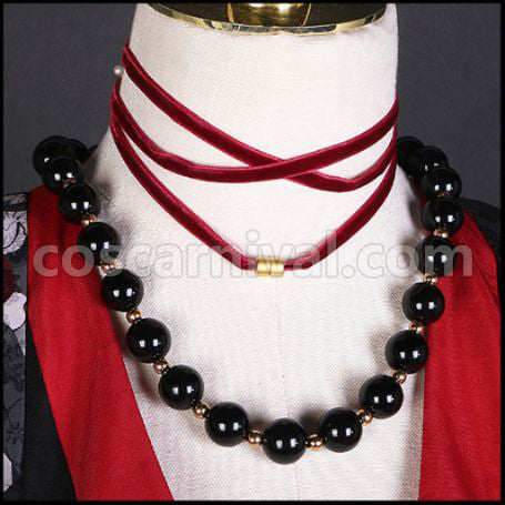 [Nijisanji Costume] Nijisanji VTuber Vox Akuma VER2 Cosplay Costume coscarnival - Collar Design