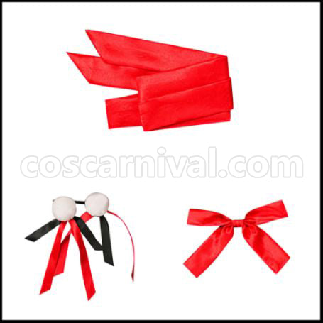 Touken Ranbu Kogarasumaru Casual Wear Cosplay Costume coscarnival - Detail Close-up