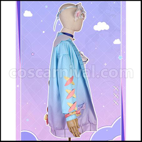 [Nijisanji Costume] Nijisanji VTuber Amamiya Kokoro New Outfit Cosplay Costume coscarnival - Side Profile
