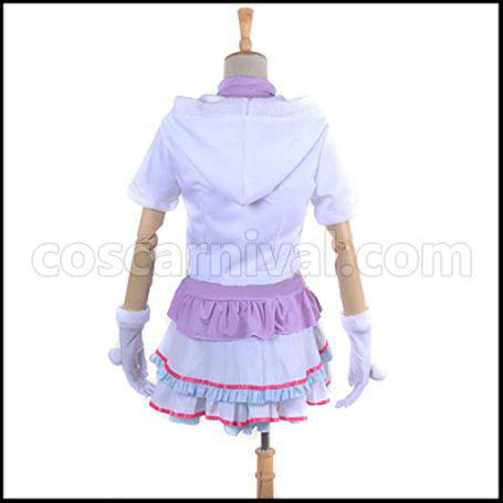 Love Live! Maki Nishikino Snow halation ¦Ì's Cosplay Costume coscarnival - Side Profile