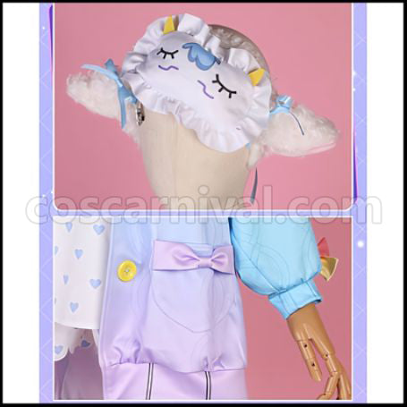 [Nijisanji Costume] Nijisanji VTuber Amamiya Kokoro New Outfit Cosplay Costume coscarnival - Collar Design