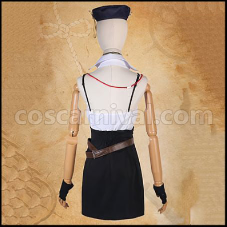 [Nijisanji Costume] Nijisanji VTuber Houshou Marine (Houshou Marin) Cosplay Costume coscarnival - Side Profile