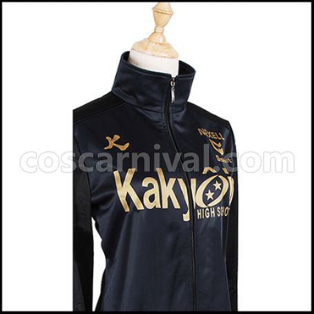 Prince of Stride Kakyoin High School Yagami Tomoe Cosplay Costume coscarnival - Back View