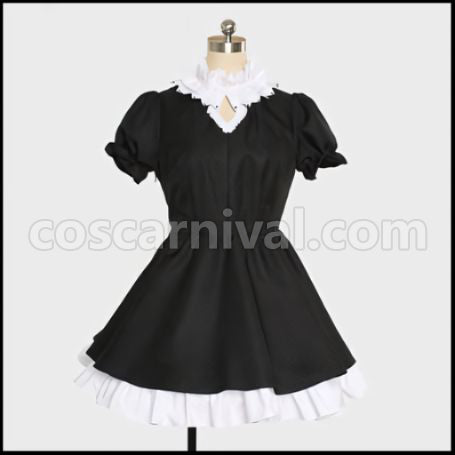 Love Live! Maid Mogu Mogu Love in Approach! Honoka Kosaka Cosplay Costume coscarnival - Back View