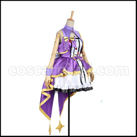 The Idolmaster Cinderella Girls Single Nagareboshi Kiseki Rin Shibuya Cosplay Costume coscarnival - Back View