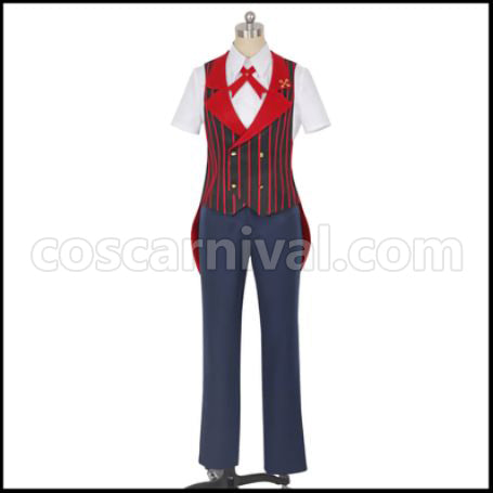 IDOLiSH 7 TWiNKLE 12 Riku Nanase Cosplay Costume coscarnival - Front View