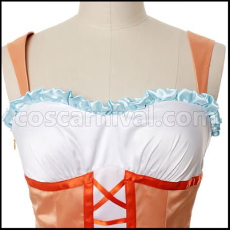 Love Live! Season 2 Insert Song Single 2 Love wing bell Dancing stars on me Hanayo Koizumi Cosplay Costume coscarnival - Side Profile