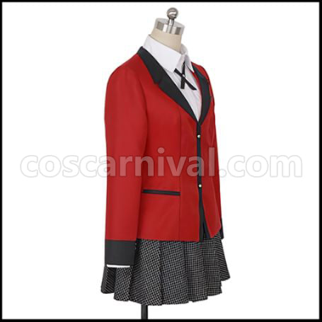 Kakegurui Yumeko Jabami Cosplay Costume Coscarnival - Back View