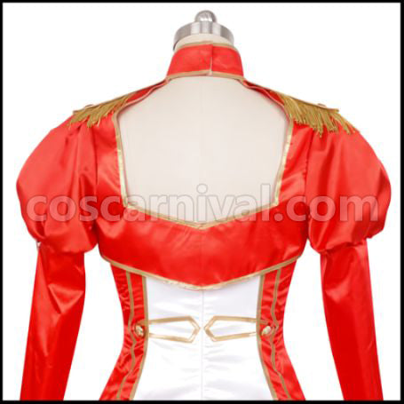 [Fate/Grand Order Costume] Fate/Grand Order Nero Claudius (Red Saber) Cosplay Costume coscarnival - Material Texture