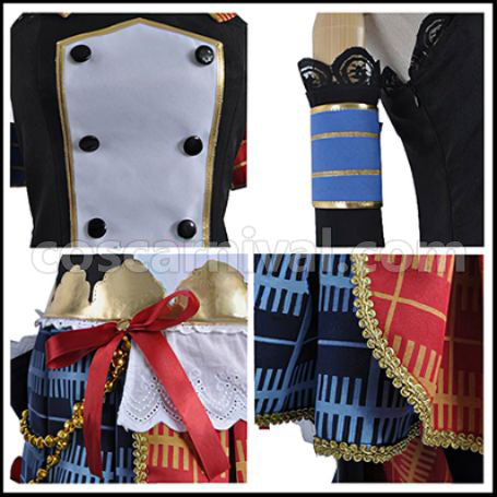 Love Live! SR Cafe Maid Edition Awakening After Nozomi Tojo Cosplay Costume coscarnival - Detail Close-up