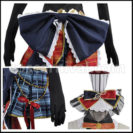 Love Live! SR Cafe Maid Edition Awakening After Nozomi Tojo Cosplay Costume coscarnival - Collar Design