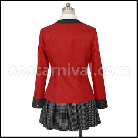 Kakegurui Yumeko Jabami Cosplay Costume Coscarnival - Detail Close-up