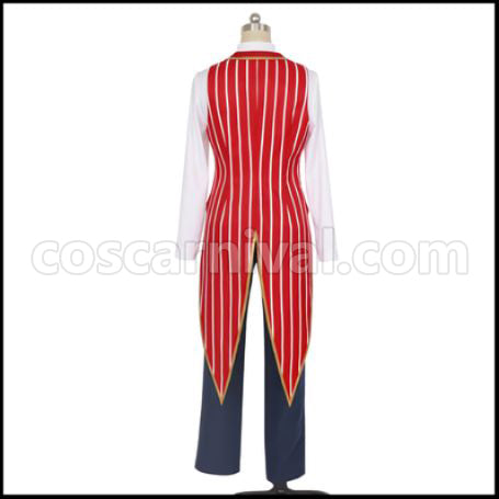 IDOLiSH 7 TWiNKLE 12 Nagi Rokuya Cosplay Costume coscarnival - Back View