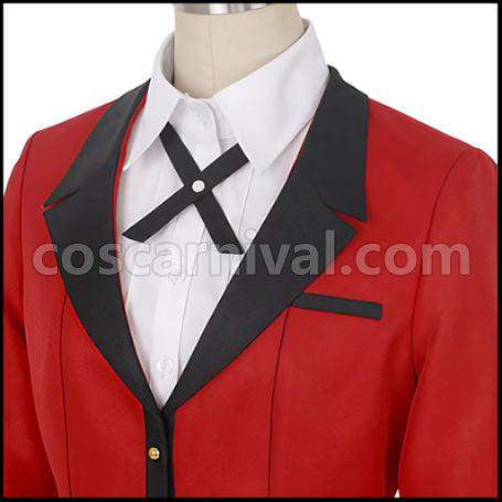 Kakegurui Yumeko Jabami Cosplay Costume Coscarnival - Collar Design