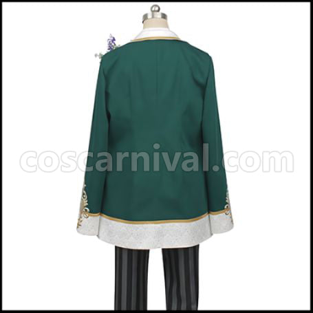 Twisted Wonderland Twisted-Wonderland Lilia Vanrouge Groom Cosplay Costume coscarnival - Back View