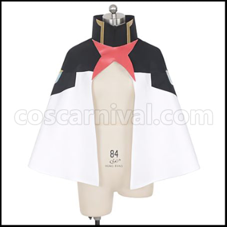 DARLING in the FRANXX CODE:016 Hiro/CODE:015 Ichigo Cosplay Costume with Cape coscarnival - Front View