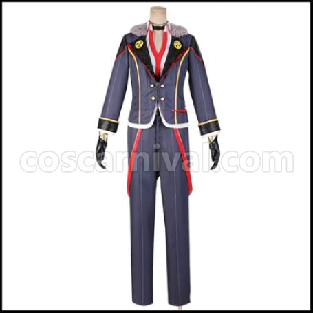 Touken Ranbu Musical Part 2 Yui no Hibiki Hajimari no Oto Horikawa Kunihiro Cosplay Costume coscarnival - Front View