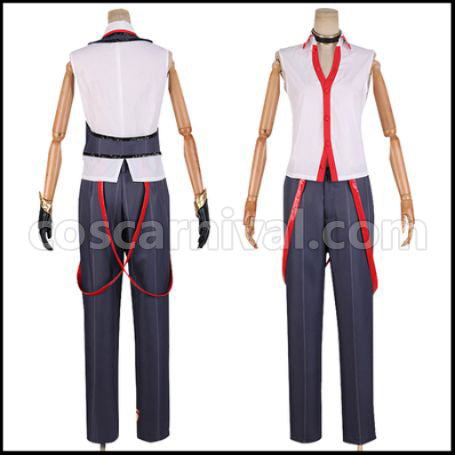 Touken Ranbu Musical Part 2 Yui no Hibiki Hajimari no Oto Horikawa Kunihiro Cosplay Costume coscarnival - Collar Design