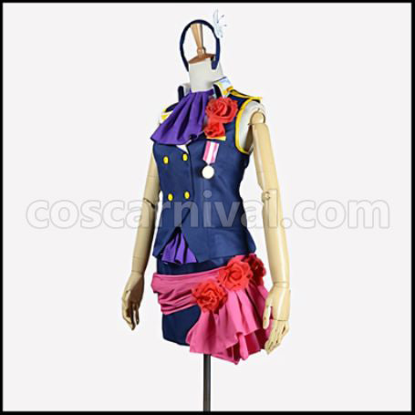 Love Live! Shocking Party Fuli A-RISE Erena Todo UTX Academy Cosplay Costume coscarnival - Back View