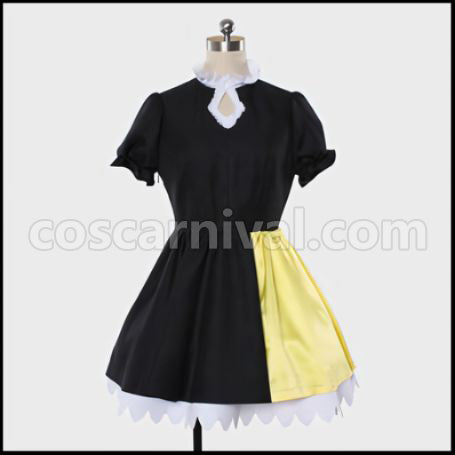 Love Live! Maid Mogu Mogu Love in Approach! Hanayo Koizumi Cosplay Costume coscarnival - Back View