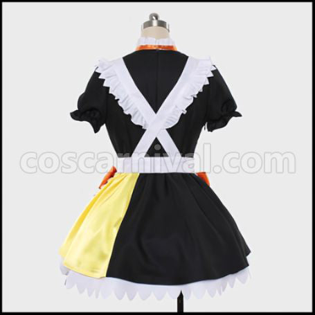 Love Live! Maid Mogu Mogu Love in Approach! Hanayo Koizumi Cosplay Costume coscarnival - Cuff Style