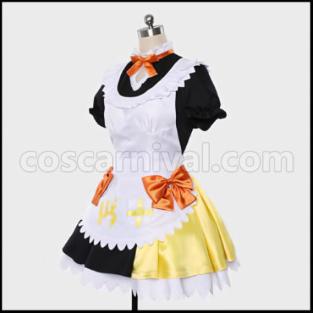 Love Live! Maid Mogu Mogu Love in Approach! Hanayo Koizumi Cosplay Costume coscarnival - Cut and Style