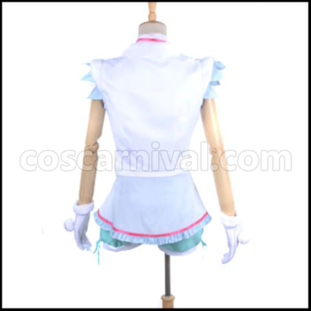 Love Live! Snow halation Rin Hoshizora Cosplay Costume coscarnival - Side Profile