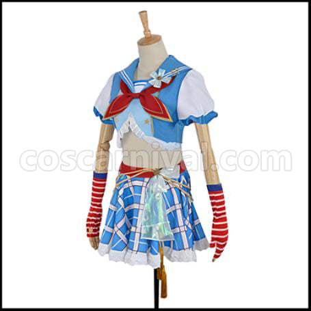Love Live! School Idol Festival Marine Edition UR Nico Yazawa Cosplay Costume coscarnival - Collar Design