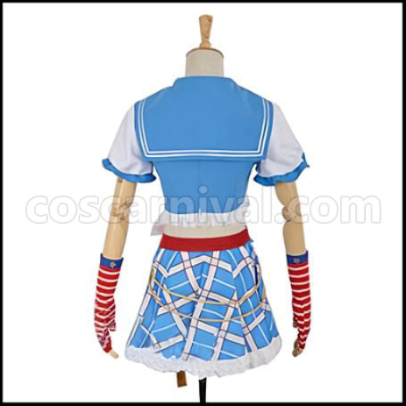 Love Live! School Idol Festival Marine Edition UR Nico Yazawa Cosplay Costume coscarnival - Material Texture