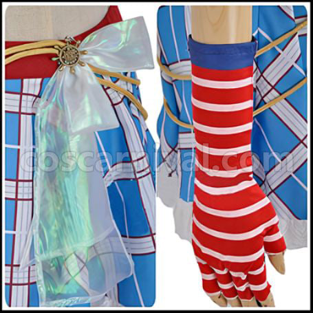 Love Live! School Idol Festival Marine Edition UR Nico Yazawa Cosplay Costume coscarnival - Color and Pattern