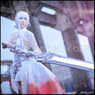 SINoALICE Justice Snow White Cosplay Costume Version 1 coscarnival - Cuff Style