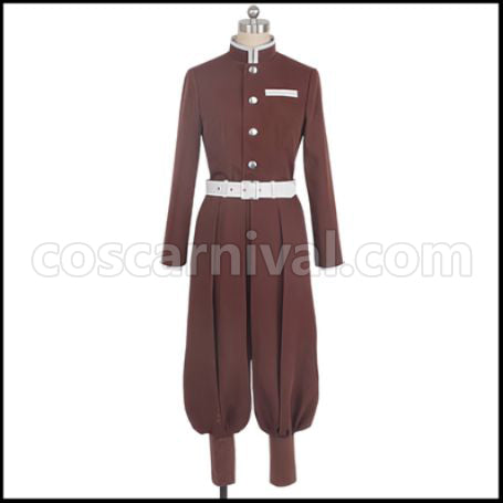 Demon Slayer: Kimetsu no Yaiba Anime Edition Tanjiro Kamado Cosplay Costume coscarnival - Collar Design