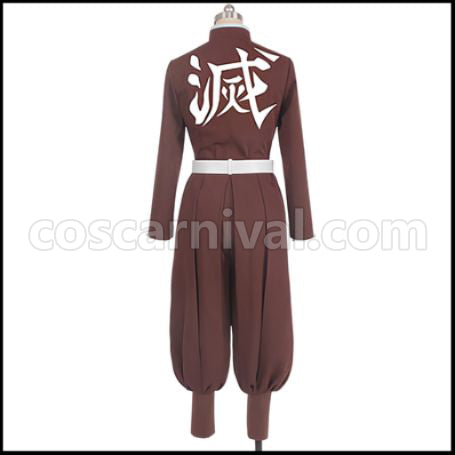 Demon Slayer: Kimetsu no Yaiba Anime Edition Tanjiro Kamado Cosplay Costume coscarnival - Material Texture