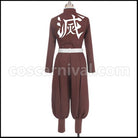 Demon Slayer: Kimetsu no Yaiba Anime Edition Tanjiro Kamado Cosplay Costume coscarnival - Material Texture