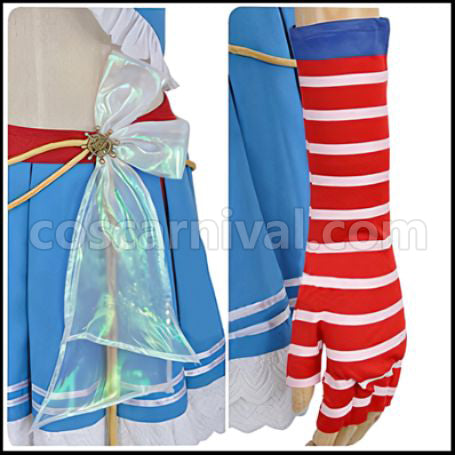 Love Live! School Idol Festival Marine Edition UR Honoka Kosaka Cosplay Costume coscarnival - Material Texture