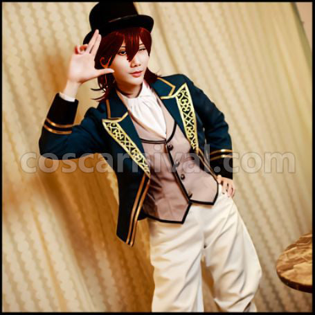 Uta no Prince-sama Shining Circus Kotobuki Reiji Cosplay Costume coscarnival - Side Profile