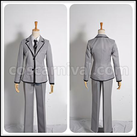 Assassination Classroom Tomohito Sugino Male Uniform Cosplay Costume coscarnival - Front View