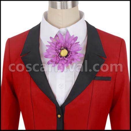 Kakegurui Yumemi Yumemite Cosplay Costume Coscarnival - Collar Design